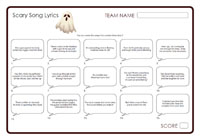 Scary Song Lyrics Scary Song Lyrics